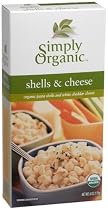 Simply Organic Organic Pasta Shells & White Cheddar Cheese, 6-Ounce Boxes (pack Of 12)