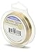 Artistic Wire 18S Gauge Wire, Gold Color, 20-Feet