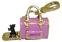 Juicy Couture Pink Yorkie Petcarrier Charm