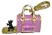dogs19  - Juicy Couture Pink Yorkie Petcarrier Charm