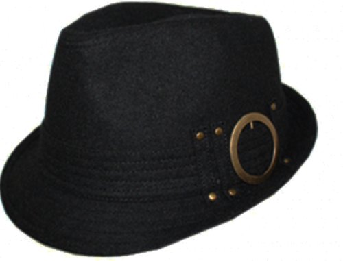 Unisex Structured Wool Fedora Winter Hat ( 3 Colors )