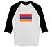 Armenia Flag 2 - Raglan 3/4 Sleeve T-Shirt