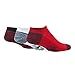 MLS New York Red Bulls Men's Blade Motion No-Show Socks (3 Pack), Large