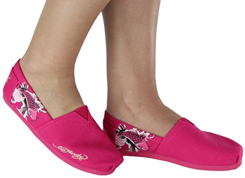 Bahamas Womens Lightweight Slip-On Canvas Shoe