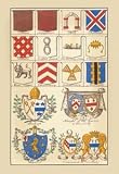 Heraldic Arms - Tenne, Sanguine, et al. - 16x24 Giclee Fine Art Print