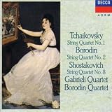 Tchaikovsky: String Quartet No.1/Borodin: String Quartet No.2/Shostakovich: String Quartet No.8