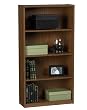 4-Shelf Bookcase In Manor Oak Finish By Ameriwood Furniture