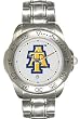 North Carolina A&T State University Aggies Mens Sports Steel Watch