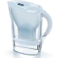 Brita - Jarra 100002, Marella Cool, 2,4L Total, 1,4L Agua Filtrada. Blanca
