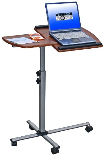 Mobile laptop computer cart