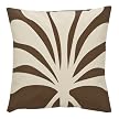 Flourish Outdoor Accent Pillow - Brown (18 x 18")