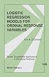Logistic Regression Models for Ordinal Response Variables (Quantitative Applications in the Social Sciences)