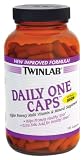 TwinLab - Daily One Caps W/O Iron, 180 capsules