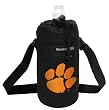 Clemson University Logo Tigers Water Bottle Holder and Bottle Sport Fitness Workout Gifts and Gift Ideas For Man Men Him Her Women Ladies Runners Joggers Sports OFFICIAL NCAA MERCHANDISE Waterbottle