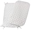 Quilted White Terry Cloth Sheet Saver - Set of 2