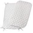 Quilted White Terry Cloth Sheet Saver - Set of 2