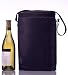 Prodyne Insulated Wine Tote Bag, 2 Bottle (WR-20)
