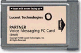 Avaya Partner Voice Messaging PC Card 2x4 Small