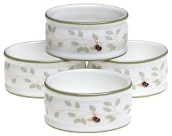 Lenox Butterfly Meadow Napkin Rings, Set of 4