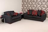 3 and 2 Seater and Armchair Sofa Group in Charcoal - Liveri Range