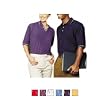 Cross Creek Ladies' Tipped Johnny Collar Pique Sportshirt - (0035CK)