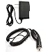 Car Kit Vehicle Charger + Home Wall Travel Battery Charger for Verizon Casio Gzone Hitachi Ravine - HP Palm Pre 2 - HTC Merge Cell Phone - Premium Combo Pack - BestCellBuy Brand