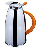 Double Wall Thermal Carafe-Orange Handle