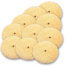 SM Arnold 77-375 7-1 2 Tuffer-Buffer Wool Buffing Pads (10-Pk.) by SM Arnold
