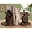 Cross Bookends Pair - NOW 20% Off