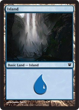 Magic: the Gathering - Island (253) - Innistrad - Foil