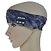 ZenNutt Hands Free Wireless Bluetooth Headband Sleeping Headphone Headset Earphone Sports Running Built-in Stereo Speakers with Mic(Nylon+Cotton Colour Mixture)
