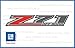 GMC Sierra Z71 Offroad Truck Stickers Decals - F (2014-2017) Bedside (Set of 2) | FG7G0