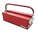 Excel TB126-Red 14-Inch Cantilever Steel Tool Box, Red