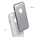 iPhone 6/6S Case, Getron Ultra Slim Premium Fit Thin [HEAVY DUTY] Shock Resistant Dual Layer Tough Armor Metal and Soft TPU Bumper Case Cover for Apple iPhone 6/6S (4.7 Inches)-(Gray)