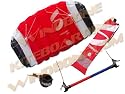 HQ TRAINER KITE SYMPHONY TR II 1.3 BAR POWER LINE SPORTS BEACH CONTROL PRO NEW !