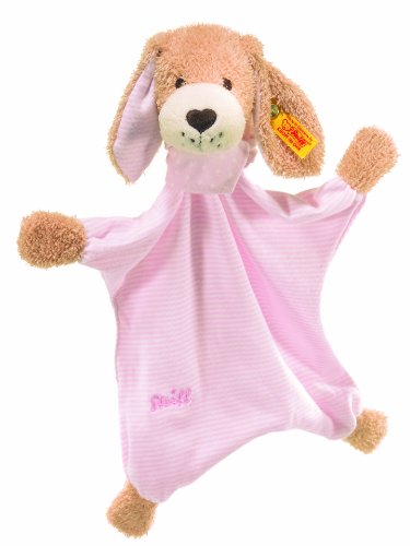 Steiff Good Night Dog Comforter Pale Pink