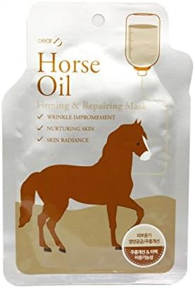 DearDerm Horse Oil Firming &amp; Repairing Mask 25ml, 10 Sheets