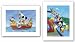 Mickey Mouse Clubhouse Set by Walt Disney 11"x8" Art Print Poster Disney