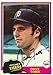 Autograph Warehouse 96062 Dave Tobik Autographed Baseball Card Detroit Tigers 1981 Topps No. 102