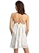 ROMWE Women's Summer Sleeveless Sundress Loose Spaghetti Strap Ruffle Dress