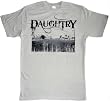 Chris Daughtry Leave This Town Grey Adult T-shirt