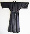 Embroidered Dragon Silk Kimono Robe #K268BD