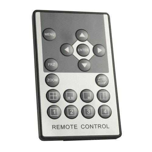 SVAT CVQ1000 Color Quad Security System with 4 Day & Night Cameras and Remote image