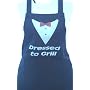 Dressed to Grill novelty Chefs Cooking Apron