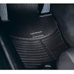 BMW X3 E83 Genuine Factory OEM 82110305566 Black Front All Season Mats 2004 - 2010 (set of 2 front mats)