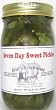 Byler's Relish House Homemade Amish Country Seven Day Sweet Pickles 16 oz.