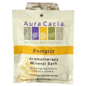Aromatherapy Mineral Bath - Energize, Packet, 6 Units / 2.5 oz