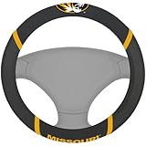 FANMATS NCAA University of Missouri Tigers Polyester Steering Wheel Cover