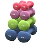 Da Vinci Pair of Neoprene Dumbbells w...