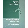 Student Solutions Guide for Larson/Hostetler/Neptune's Intermediate Algebra: Graphs and Functions, 3rd